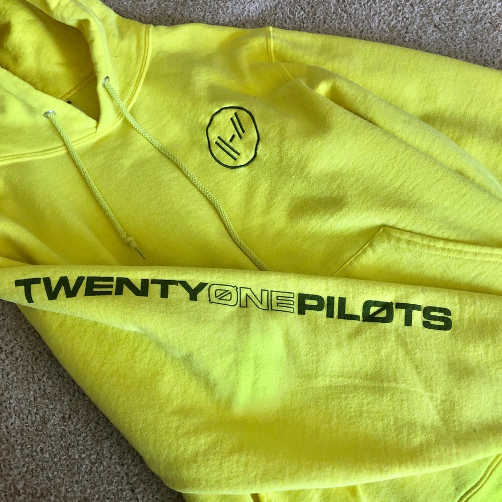Twenty One Pilots Vibrant Yellow Sweatshirt